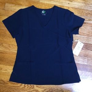 Navy Scrub Top GT Performance